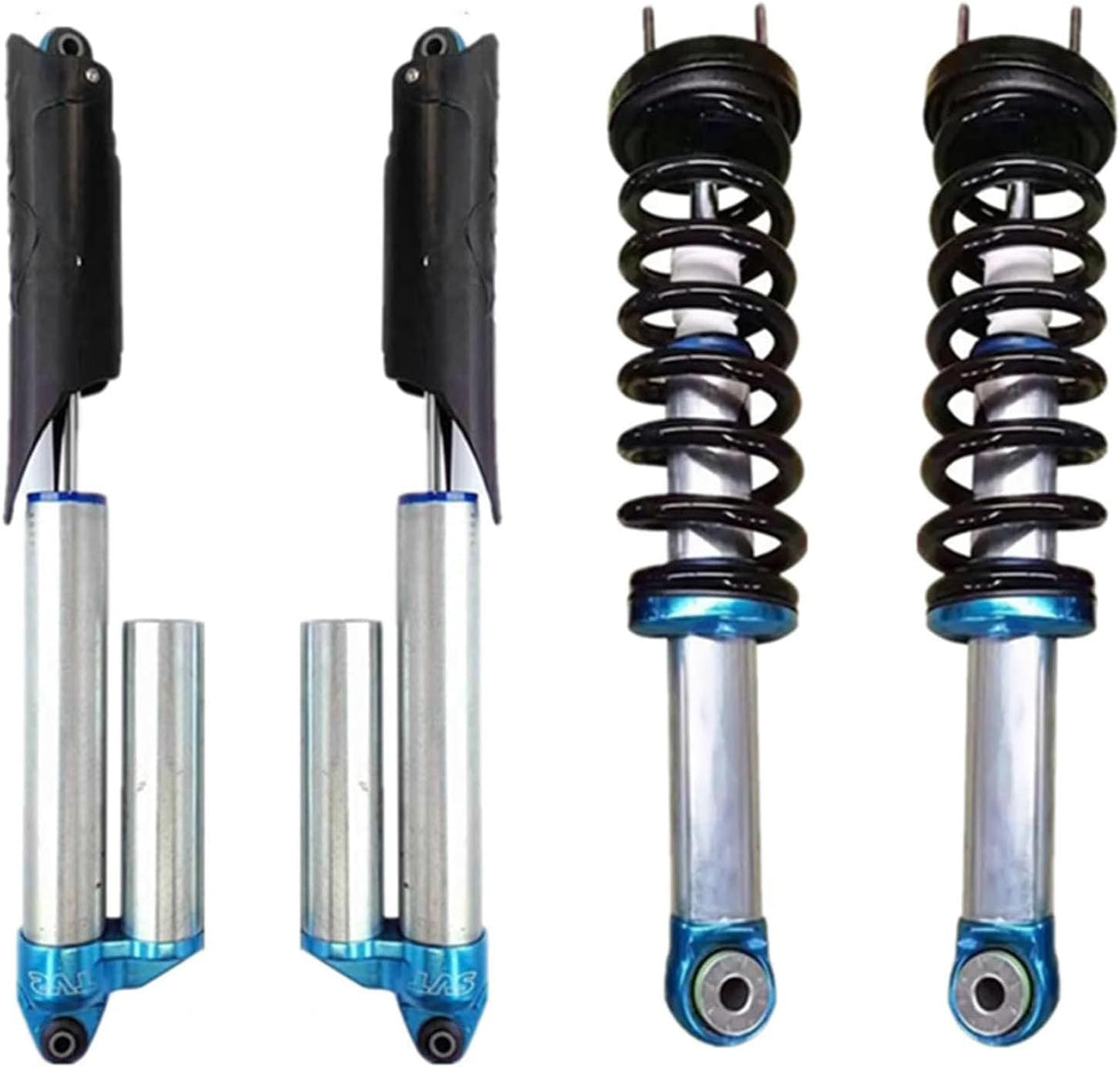 BL3Z-18124-H BL3Z-18125-K 4X4 Front & Rear Shock Struts Assemblies Compatible with Ford F150 SVT Raptor 2010-2014