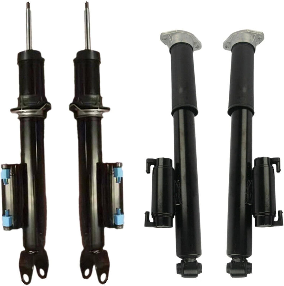Set of 4pcs Front Rear Shocks Absorbers Struts w/ADS For Mercedes W205 C63 AMG RWD 2018-2021 A2053206701, A2053206801