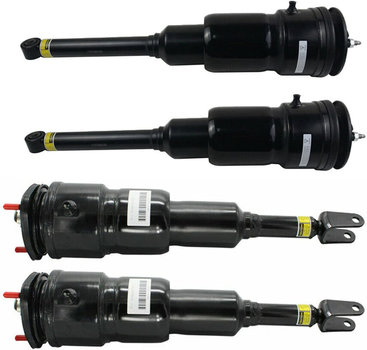Set of 4pcs Front Rear Suspension Shock Struts For Lexus LS460 LS460L 2WD RWD 2007-2017 4802050150 4801050150 4809050160 4808050160