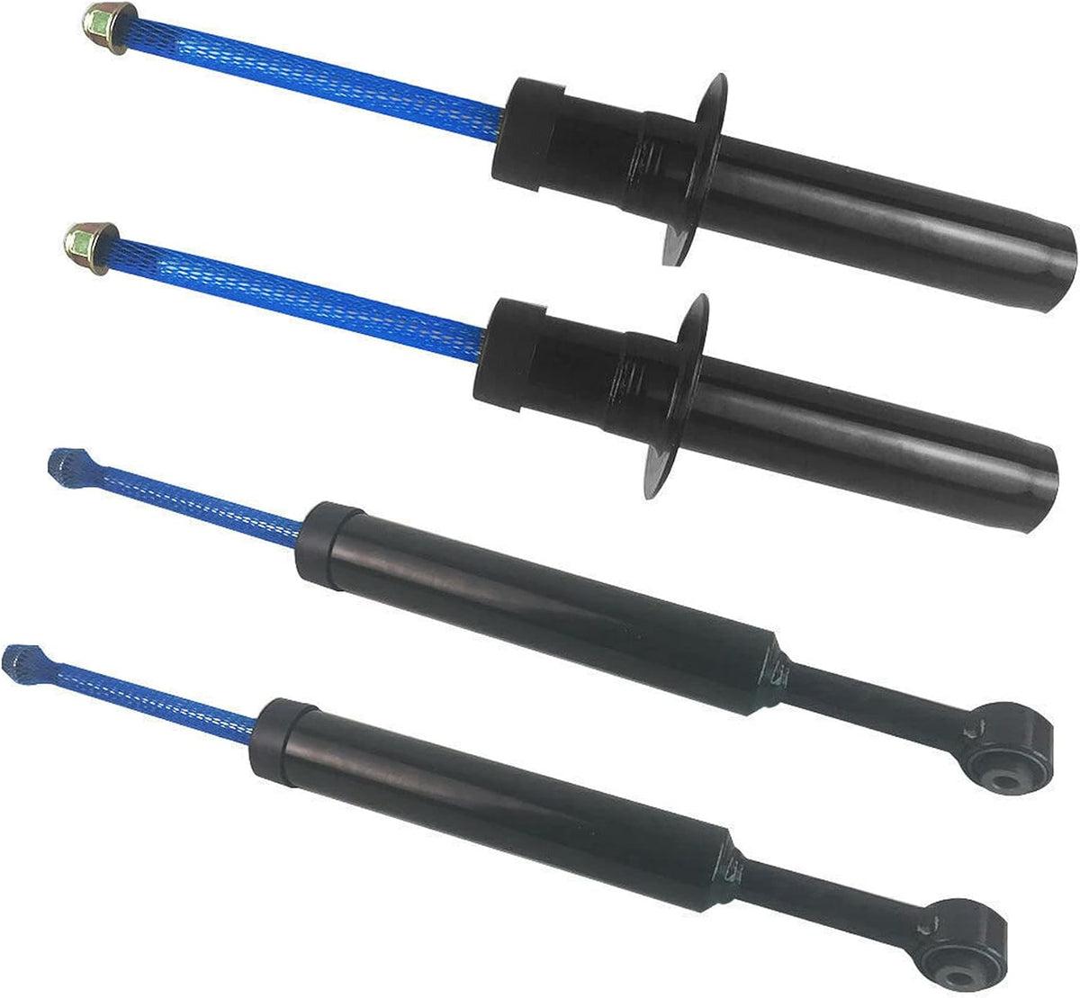 4X Front Rear Left Right Shock Absorbers Struts 670008897, 06700088970 For Maserati Ghibli M157 AWD 2014-2019