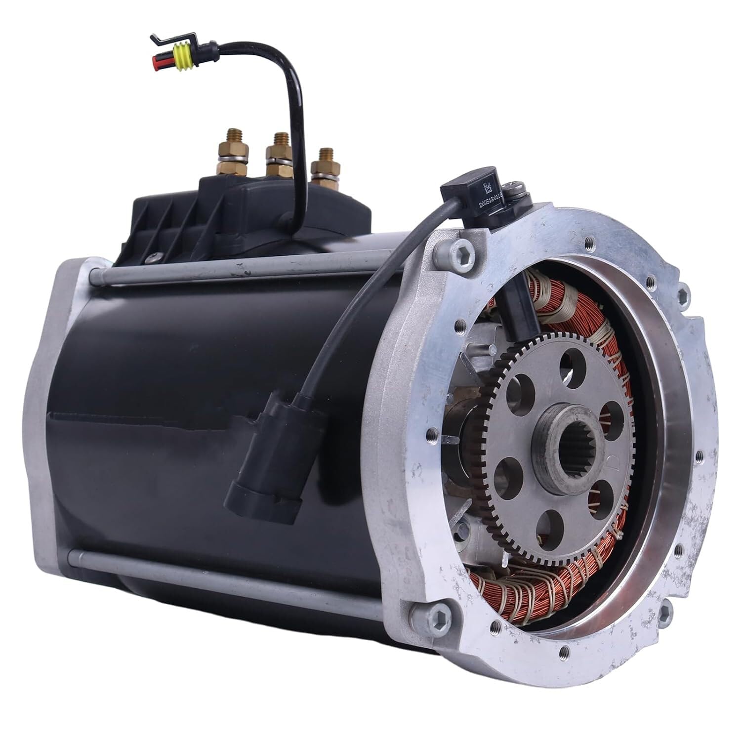 681071 AC Motor, 3 Phase AC Motor Compatible with Ezgo Express S2 S4 S6 L6 TXT Freedom 48V 72V 7kW Replaces 681071 AMT7167 667276 for 2017-2024 Models