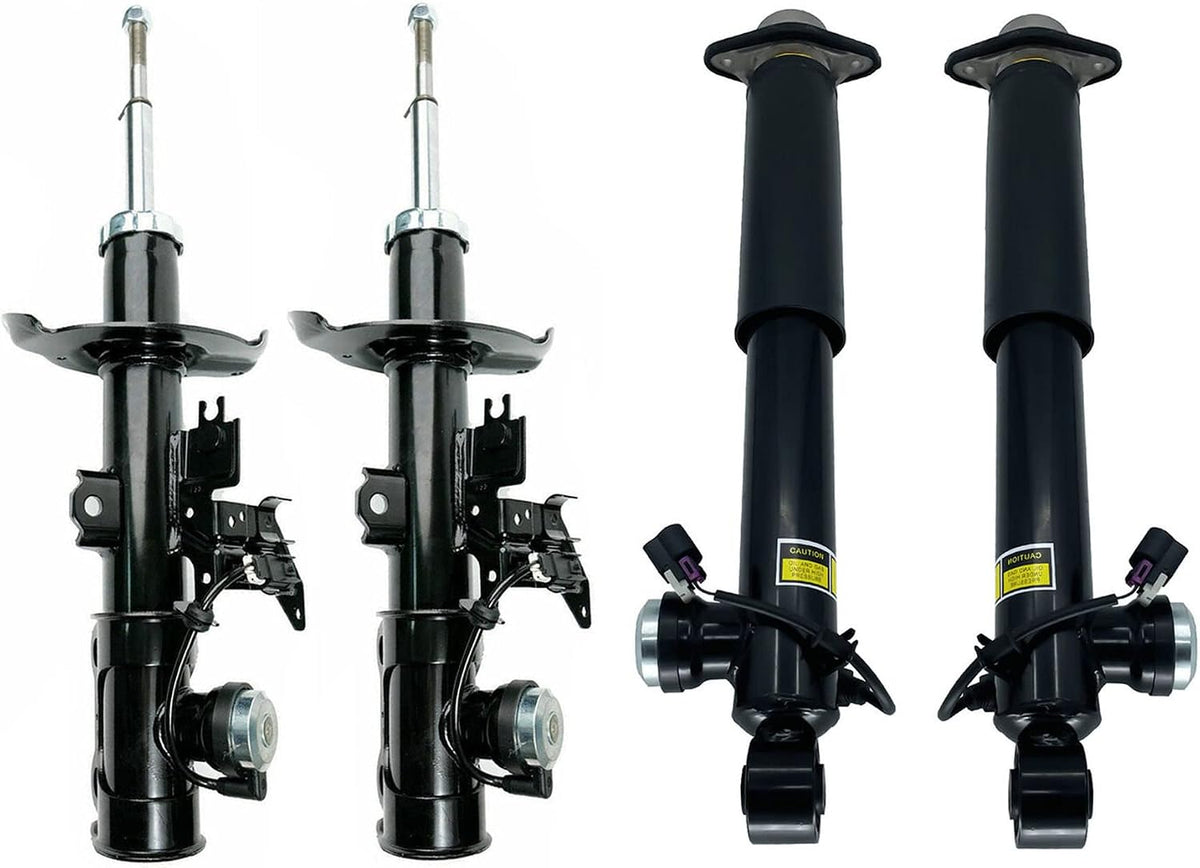 4PCS Front and Rear Shock Struts W/h Electric 22793799, 20834663 For Cadillac New SRX 2010-2016