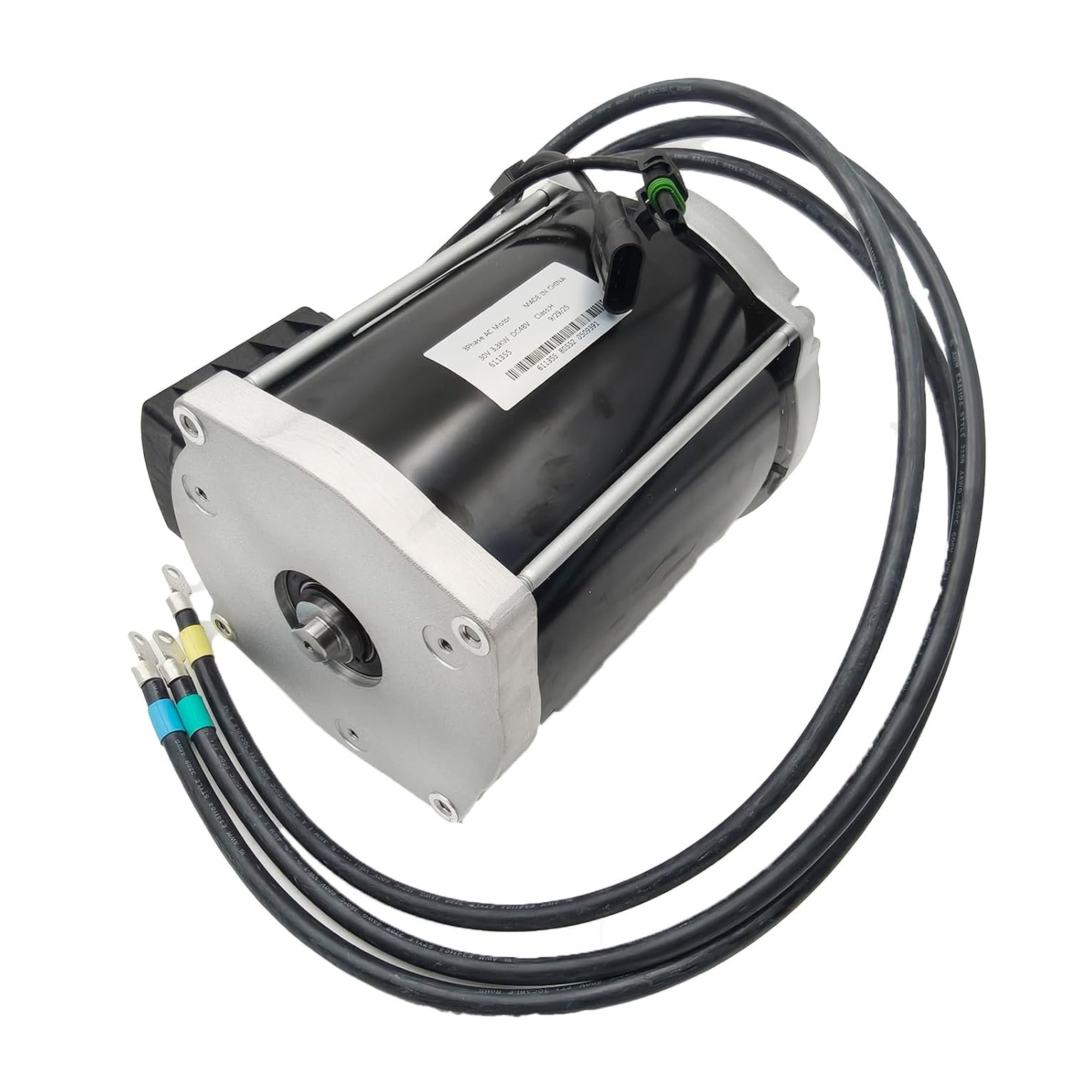 48V AC Electric Motor 680638 Compatible for E-Z-GO 2Five, Express S4, RXV, Liberty 48V Models for Cushman Hauler 800, Hauler 800X, LSV 800 Models with 687424 Speed Sensor Kit Replaces 666986