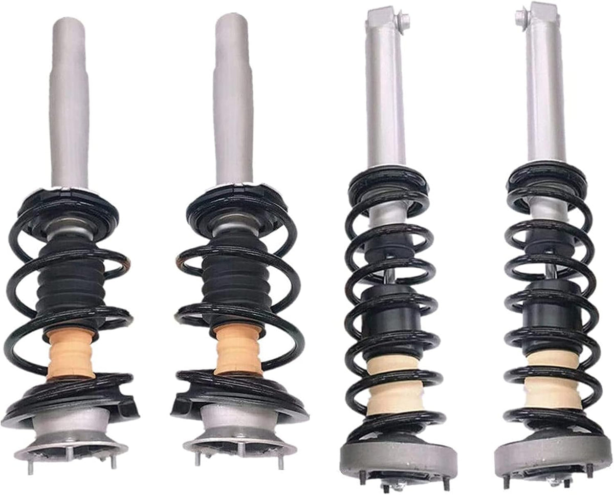 Set of 4Pcs Front Rear Shock Struts Assembly 31306775055, 31326764461 For BMW E60 E61 525i 528i 535i 550i 2004-2010
