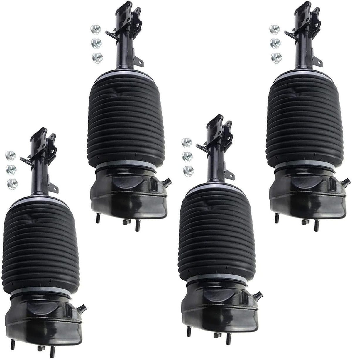 Set of 4 48010-48040 48020-48040 Front Rear Right Left Air Suspension Shock Absorbers Struts Fit for Lexus RX330 RX350 2004-2009, 48010-48040, 48510-49155, 48020-48040