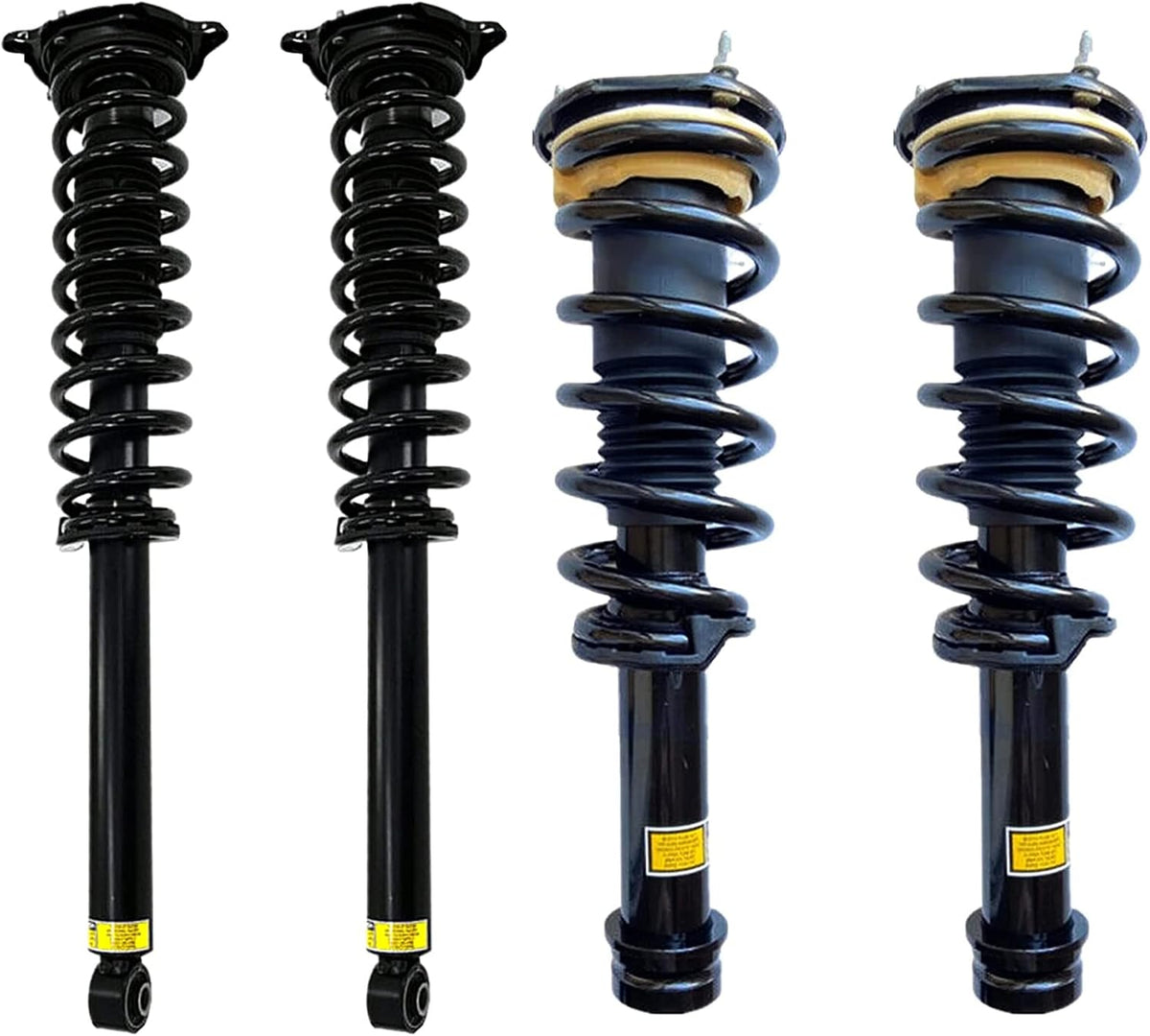 PARTAYOZASet of 4 pcs Front Rear Shock Struts Assembly 1015620-00-A, 1015620-01-E For Tesla Model S 5YJS 75D 85D 90D AWD